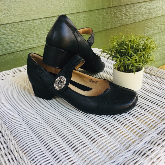Josef Seibel Shoes Josef Seibel Cara Black Leather Mary Josef Seibel Shoes Josef Seibel Cara Black Leather Mary